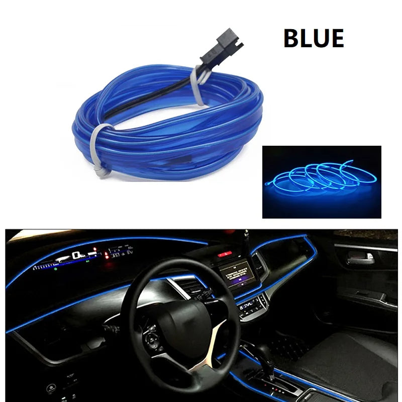 CAR INTERIOR DECORATIVE LAMPS STRIPS